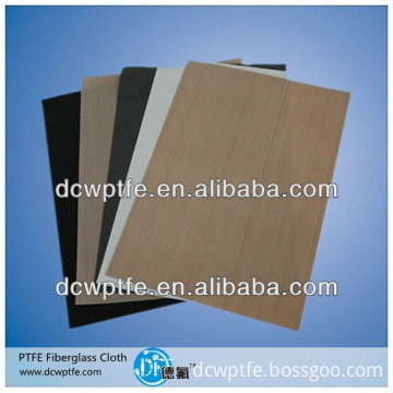 0.08mm thickness Ptfe Fiberglass Cloth without Adhesive